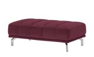 Lounge Collection XXL-Hocker  Sarina ¦ rot Polstermöbel > Hocker - Höffner