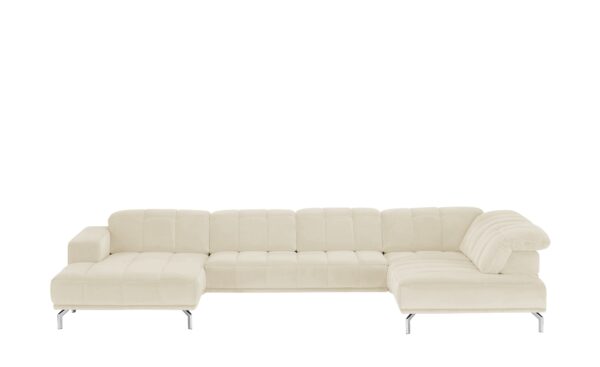 Lounge Collection Wohnlandschaft  Sarina ¦ creme Polstermöbel > Sofas > Wohnlandschaften - Höffner