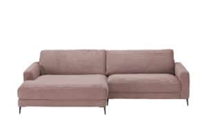 VIVA Cord-Sofa  Dopa ¦ rosa/pink Polstermöbel > Sofas > Ecksofas - Höffner