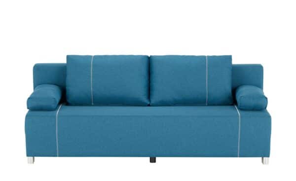 Schlafsofa  Pat ¦ blau Polstermöbel > Sofas > 2-Sitzer - Höffner