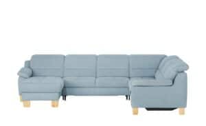 meinSofa Wohnlandschaft  Hanna ¦ blau Polstermöbel > Sofas > Schlafsofas - Höffner