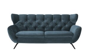 pop Sofa  Caldara ¦ blau Polstermöbel > Sofas > 2-Sitzer - Höffner