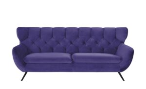 pop Sofa  Caldara ¦ lila/violett Polstermöbel > Sofas > 3-Sitzer - Höffner