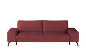 Wohnwert Einzelsofa  Kalea ¦ rot Polstermöbel > Sofas > 3-Sitzer - Höffner