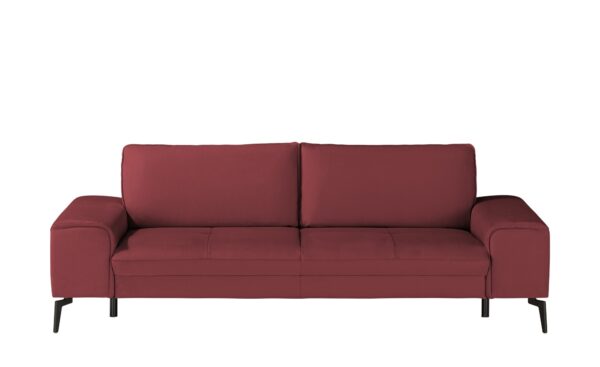 Wohnwert Einzelsofa  Kalea ¦ rot Polstermöbel > Sofas > 3-Sitzer - Höffner