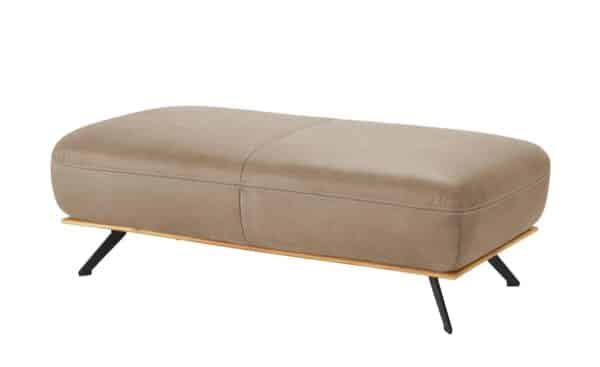 meinSofa Hocker  Fiona ¦ braun Polstermöbel > Hocker - Höffner