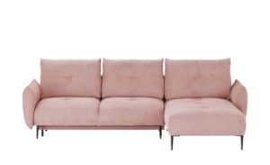 NEXXT Ecksofa  Spezia ¦ rosa/pink Polstermöbel > Sofas > Ecksofas - Höffner