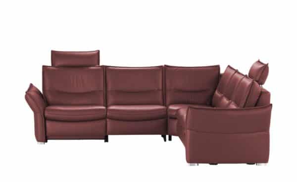 Musterring Ecksofa  MR250 ¦ rot Polstermöbel > Sofas > Ecksofas - Höffner