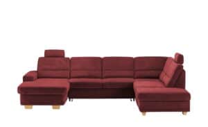 meinSofa Wohnlandschaft  Marc ¦ rot Polstermöbel > Sofas > Schlafsofas - Höffner