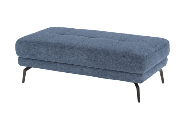 Lounge Collection Hocker  Tessa ¦ blau Polstermöbel > Hocker - Höffner