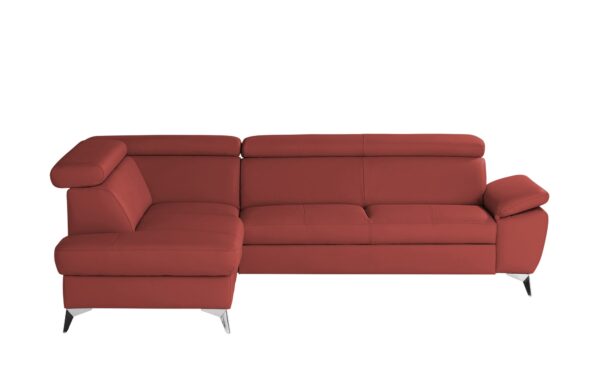 uno Ecksofa  Apollo ¦ rot Polstermöbel > Sofas > Ecksofas - Höffner