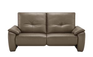 Wohnwert Ledersofa  Halina ¦ braun Polstermöbel > Sofas > 3-Sitzer - Höffner