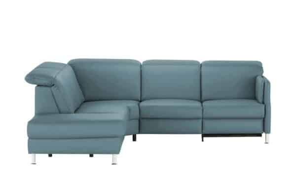 meinSofa Ecksofa  Leon ¦ blau Polstermöbel > Sofas > Ecksofas - Höffner