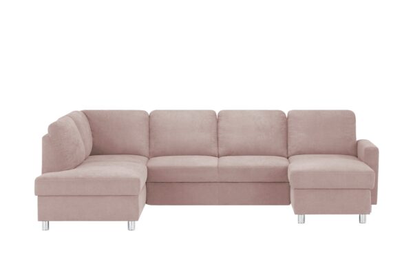 switch Wohnlandschaft  Milana ¦ rosa/pink Polstermöbel > Sofas > Ecksofas - Höffner