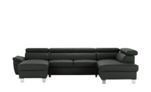 uno Wohnlandschaft  Avola ¦ schwarz Polstermöbel > Sofas > Schlafsofas - Höffner