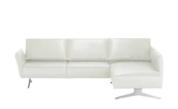 KOINOR Ecksofa Leder  Vineto ¦ weiß Polstermöbel > Sofas > Ecksofas - Höffner