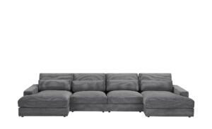 Wohnlandschaft  Brenna ¦ grau Polstermöbel > Sofas > Wohnlandschaften - Höffner