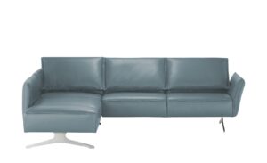 KOINOR Ecksofa Leder  Vineto ¦ blau Polstermöbel > Sofas > Ecksofas - Höffner