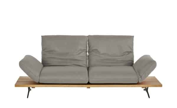 KOINOR Ledersofa  Marilyn ¦ grau Polstermöbel > Sofas > 2-Sitzer - Höffner