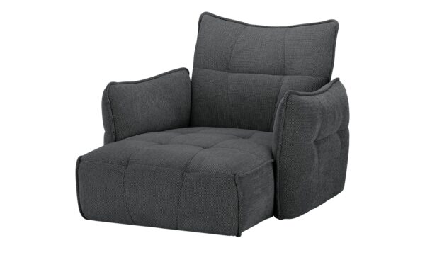 bobb Longchair  Jeaneva ¦ grau Polstermöbel > Sessel > Polstersessel - Höffner