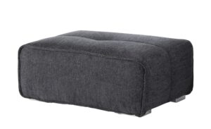 Hocker  London ¦ schwarz Polstermöbel > Hocker - Höffner