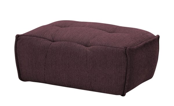 bobb Hocker  Jeaneva ¦ rot Polstermöbel > Hocker - Höffner
