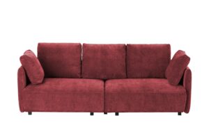 switch Big Sofa  Italia ¦ rot Polstermöbel > Sofas > Big-Sofas - Höffner