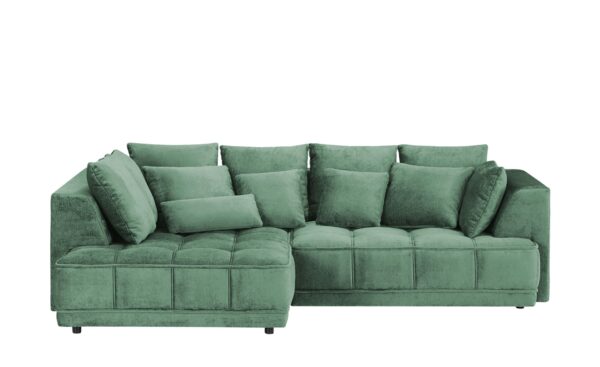NEXXT Ecksofa  Tiga ¦ grün Polstermöbel > Sofas > Ecksofas - Höffner