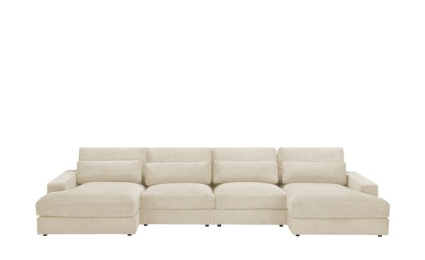 Wohnlandschaft  Brenna ¦ creme Polstermöbel > Sofas > Wohnlandschaften - Höffner