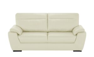 uno Ledersofa  Brandy II ¦ creme Polstermöbel > Sofas > 3-Sitzer - Höffner