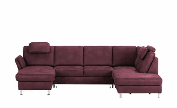 meinSofa Wohnlandschaft  Veite ¦ rot Polstermöbel > Sofas > Schlafsofas - Höffner