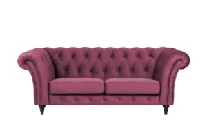 SOHO Einzelsofa  Churchill ¦ lila/violett Polstermöbel > Sofas > 2-Sitzer - Höffner