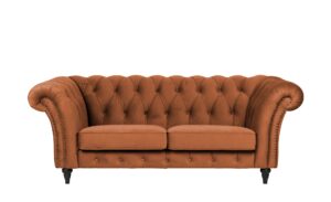 SOHO Einzelsofa  Churchill ¦ braun Polstermöbel > Sofas > 2-Sitzer - Höffner