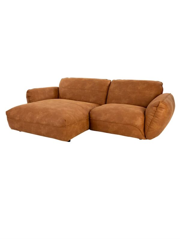 Ecksofa impré Cognac