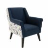 Sessel impré Dark blue