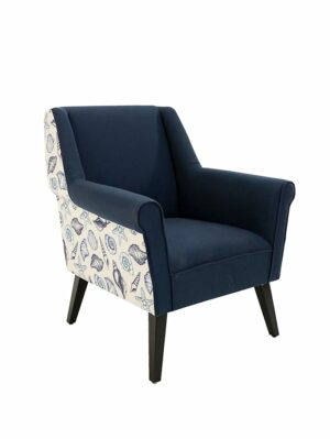 Sessel impré Dark blue