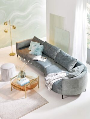 Sofa impré Salbeigrün