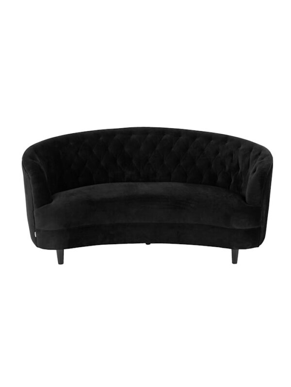 Sofa impré Schwarz