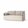MENU - Offset 2-Sitzer Sofa mit abnehmbarem Bezug
