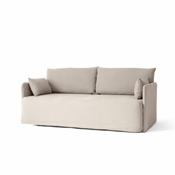 MENU - Offset 2-Sitzer Sofa mit abnehmbarem Bezug