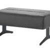 Stressless Hocker aus Leder Stella ¦ grau Polstermöbel > Hocker - Höffner