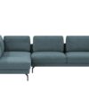 hülsta Sofa Ecksofa HS 414 ¦ blau Polstermöbel > Sofas > Ecksofas - Höffner