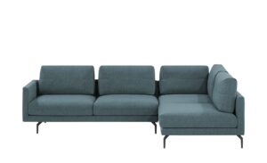 hülsta Sofa Ecksofa  HS 414 ¦ blau Polstermöbel > Sofas > Ecksofas - Höffner