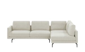 hülsta Sofa Ecksofa  HS 414 ¦ creme Polstermöbel > Sofas > Ecksofas - Höffner