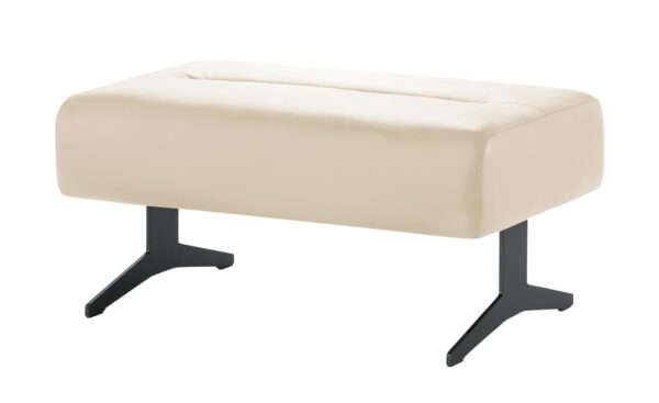 Stressless Hocker aus Leder  Stella ¦ creme Polstermöbel > Hocker - Höffner