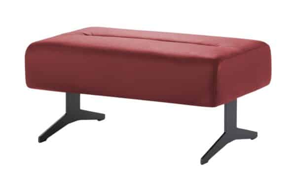 Stressless Hocker aus Leder  Stella ¦ rot Polstermöbel > Hocker - Höffner