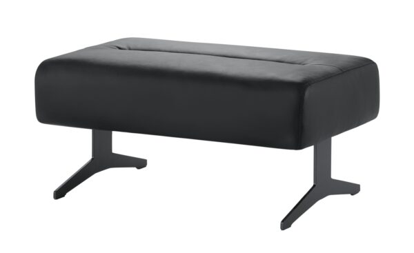 Stressless Hocker aus Leder  Stella ¦ schwarz Polstermöbel > Hocker - Höffner