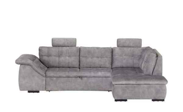 Ecksofa  Medina 2 ¦ grau Polstermöbel > Sofas > Ecksofas - Höffner