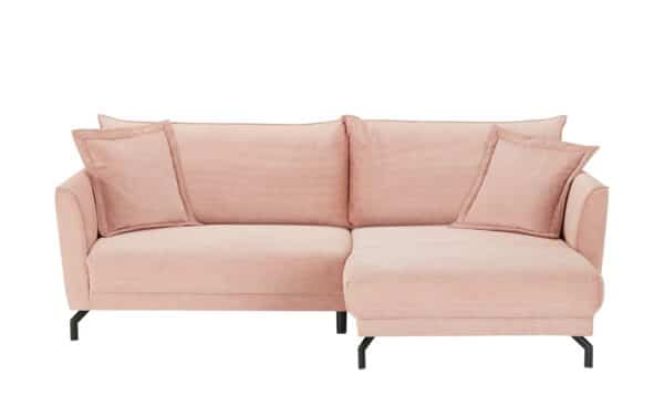 bobb Ecksofa  Yolanda ¦ rosa/pink Polstermöbel > Sofas > Ecksofas - Höffner