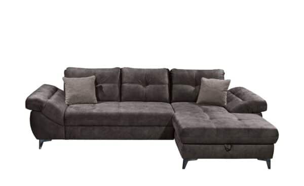 Ecksofa  Nino ¦ braun Polstermöbel > Sofas > Ecksofas - Höffner